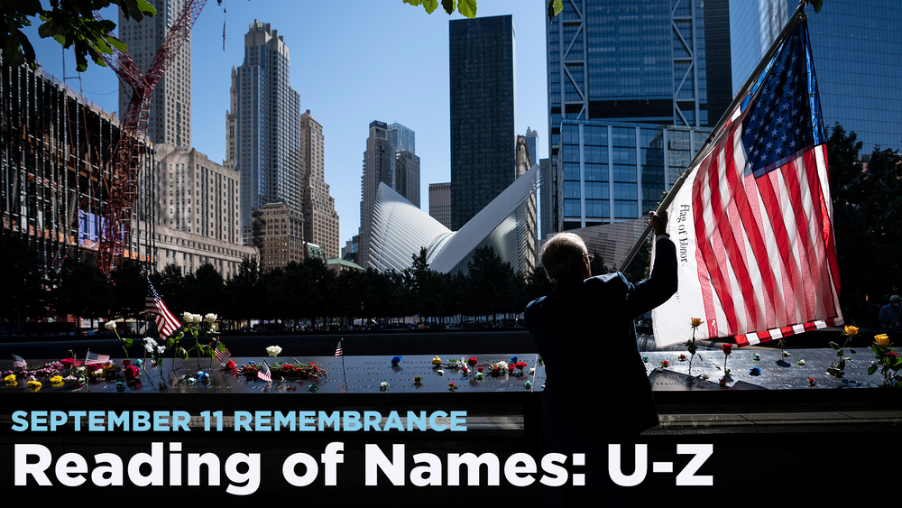 9/11 Names - U through Z