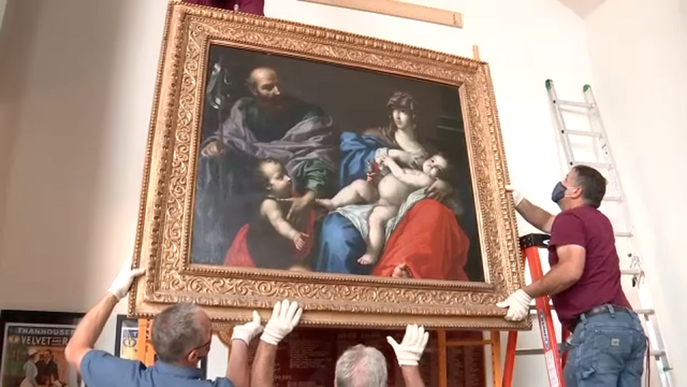 Missing 17th century masterpiece discovered in NY church