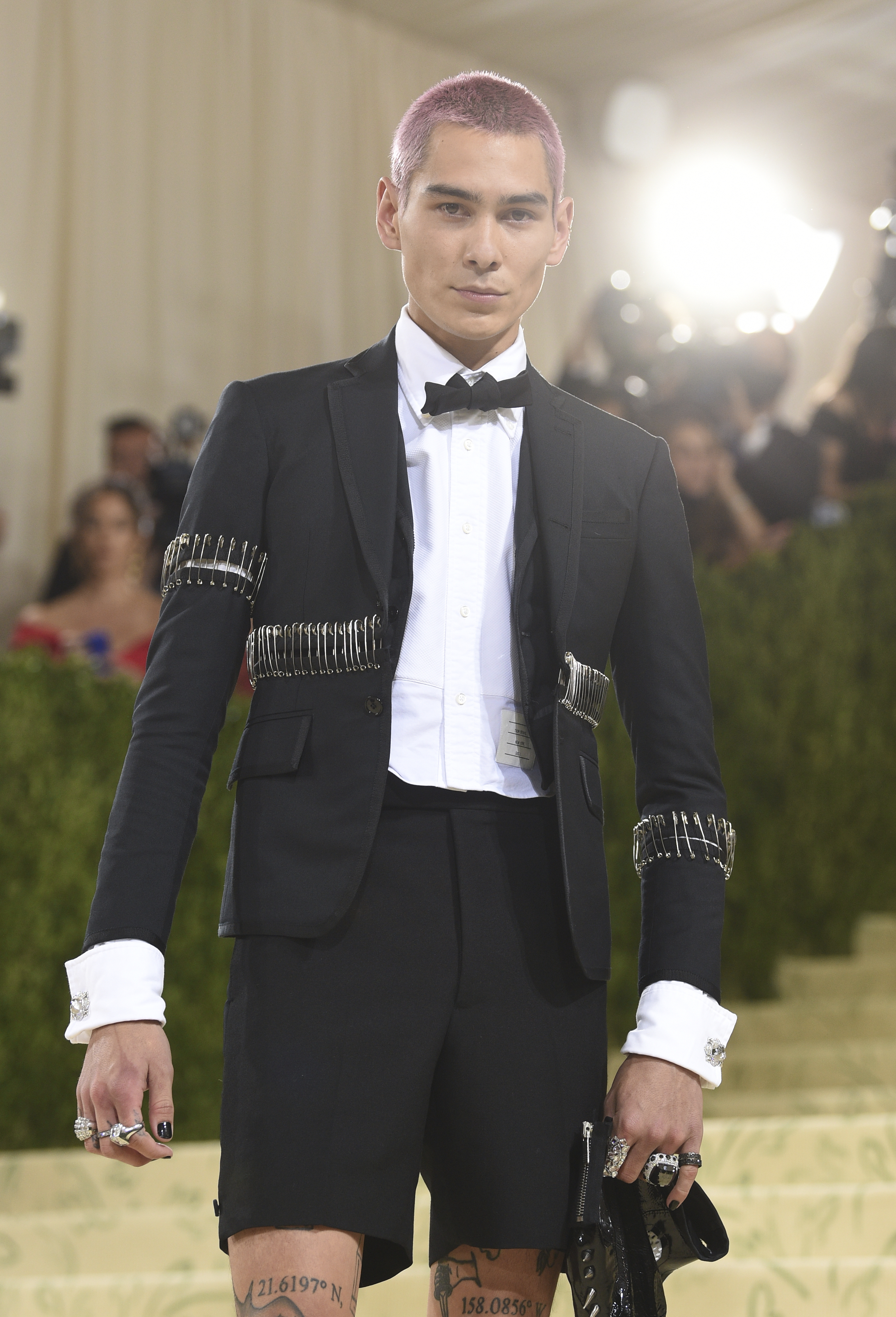 Evan Mock attends The Metropolitan Museum of Art's Costume Institute benefit gala. (Photo by Evan Agostini/Invision/AP)