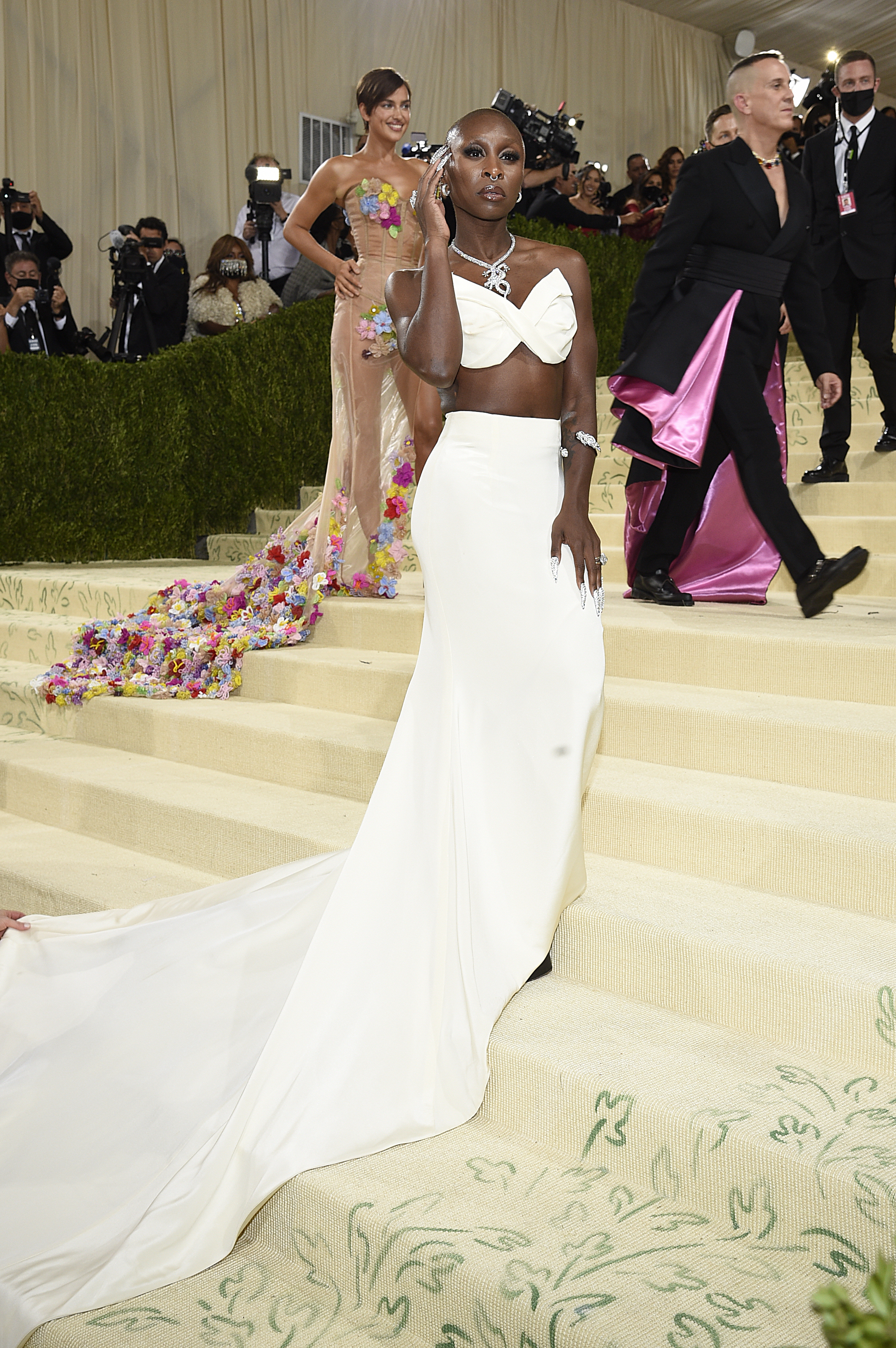 Cynthia Erivo attends The Metropolitan Museum of Art's Costume Institute benefit gala. (Photo by Evan Agostini/Invision/AP)
