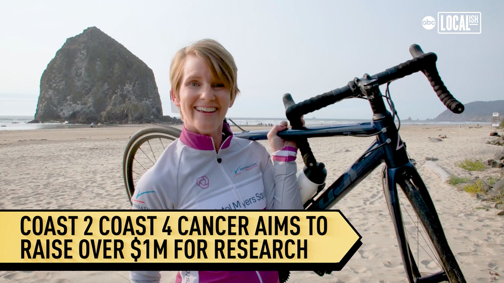 Biking Across America for Cancer Research