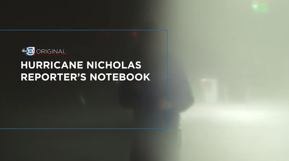 Reporter's Notebook: Hurricane Nicholas