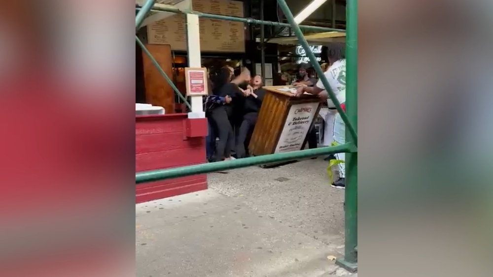 Cell phone video shows chaos when hostess attacked