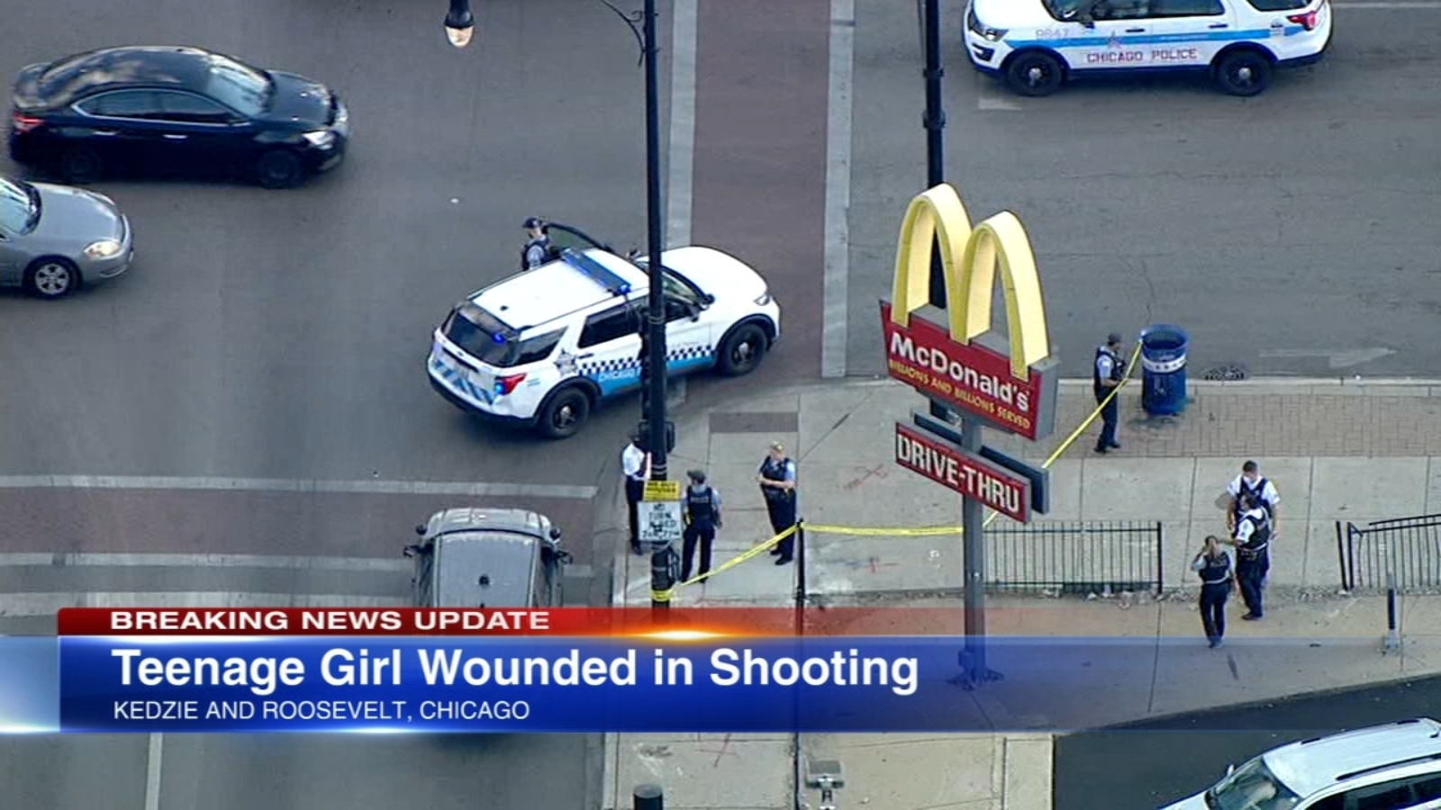 Chicago shooting Girl, 15, injured in North Lawndale near Roosevelt