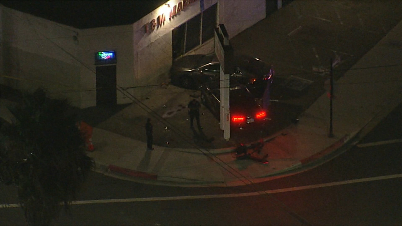 Man killed, 4 injured after shooting, crash in El Monte