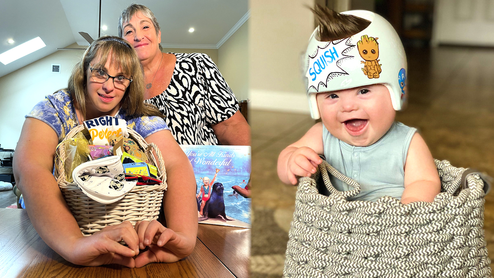 'Baskets of Hope' supports families of babies with Down syndrome