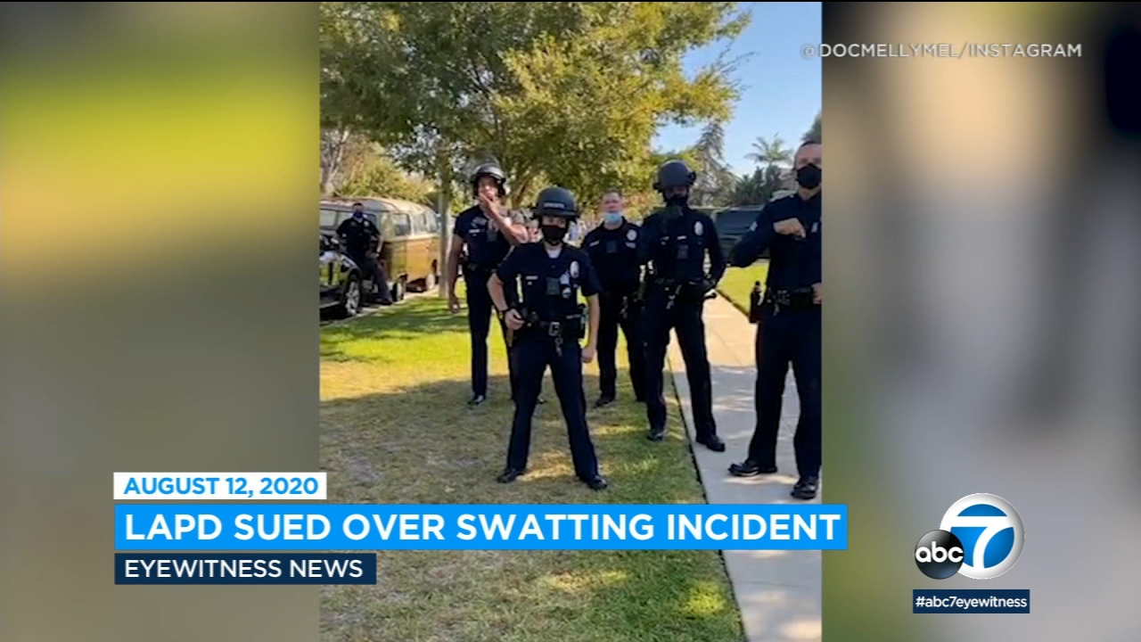 LAPD sued over 'swatting' incident at BLM leader's home