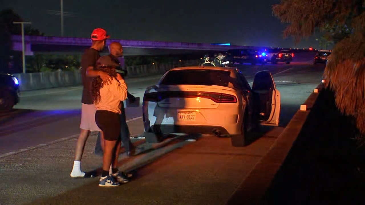 Woman hit and killed while checking flat tire in SW Houston
