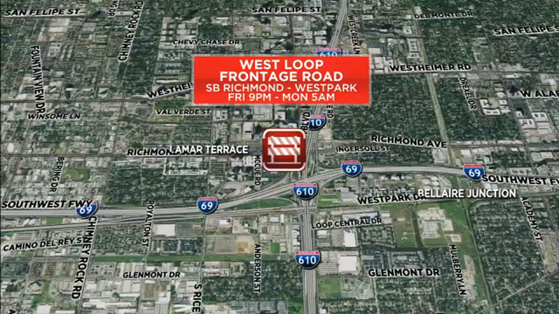 What you need to know about the US-59 weekend closures