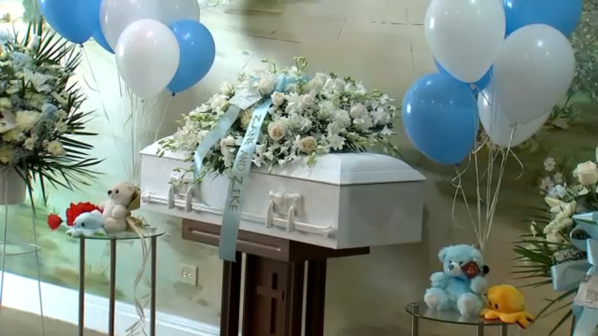 Police hold funeral for two newborn boys found dead in the Bronx