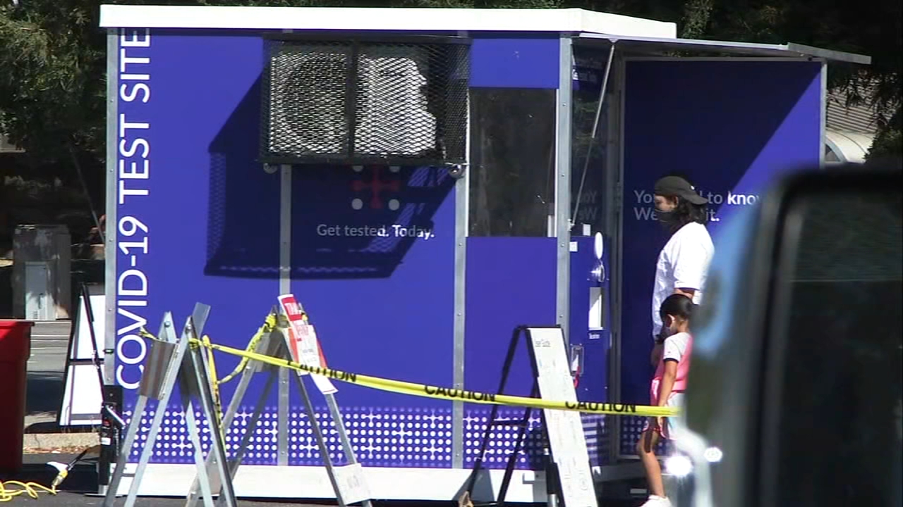 New purple walk-up COVID-19 testing kiosk comes to Novato 