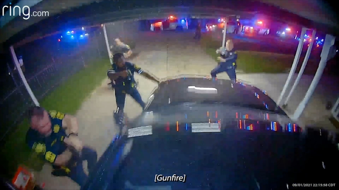 Cameras capture chaos as deputy is run over, suspect killed