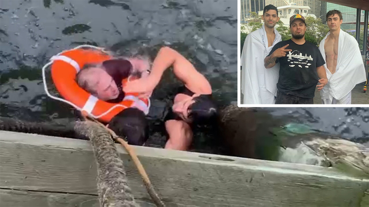 Eyewitnesses rescue man from drowning in East River