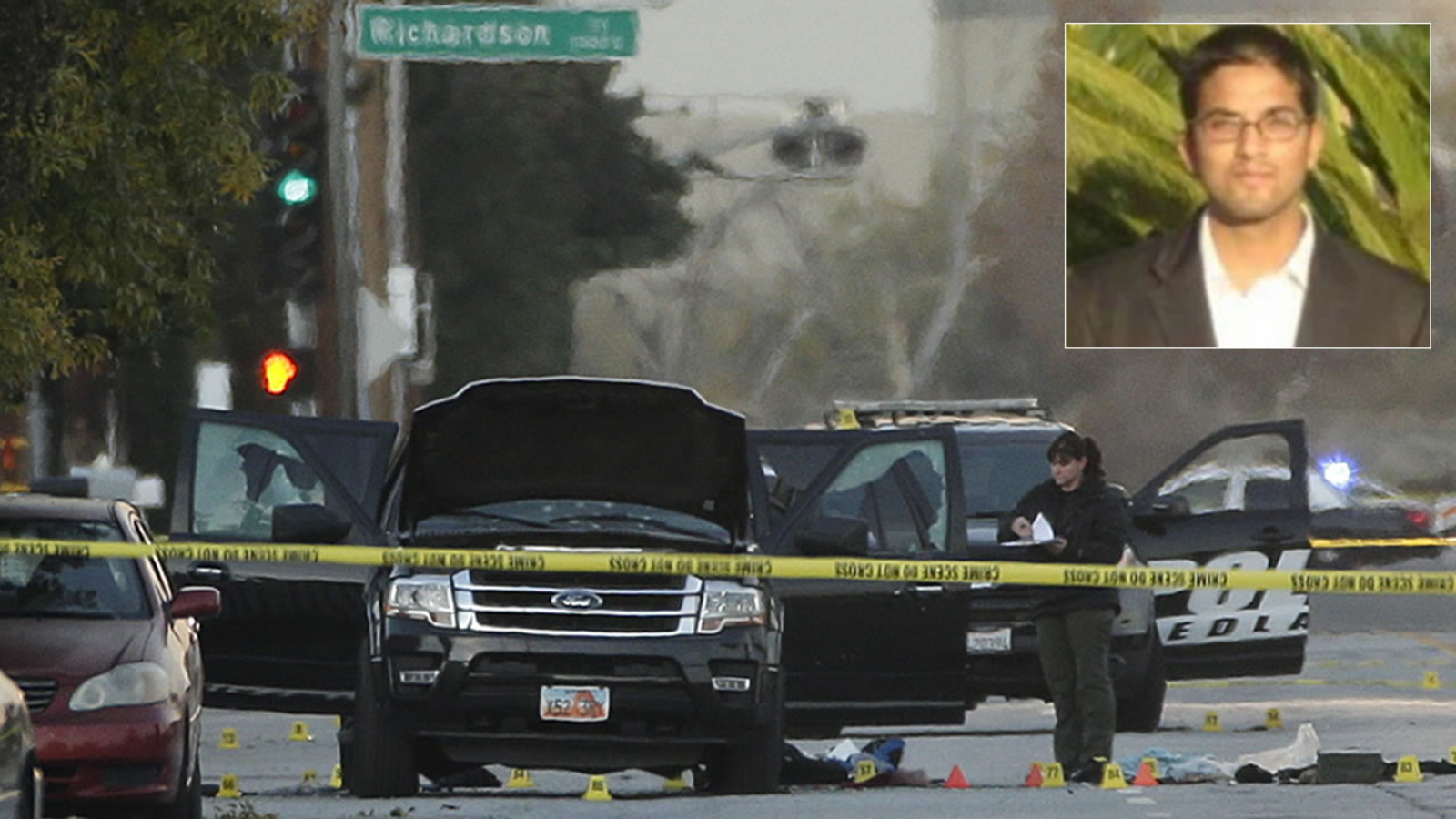 Investigators search for motive in California mass shooting