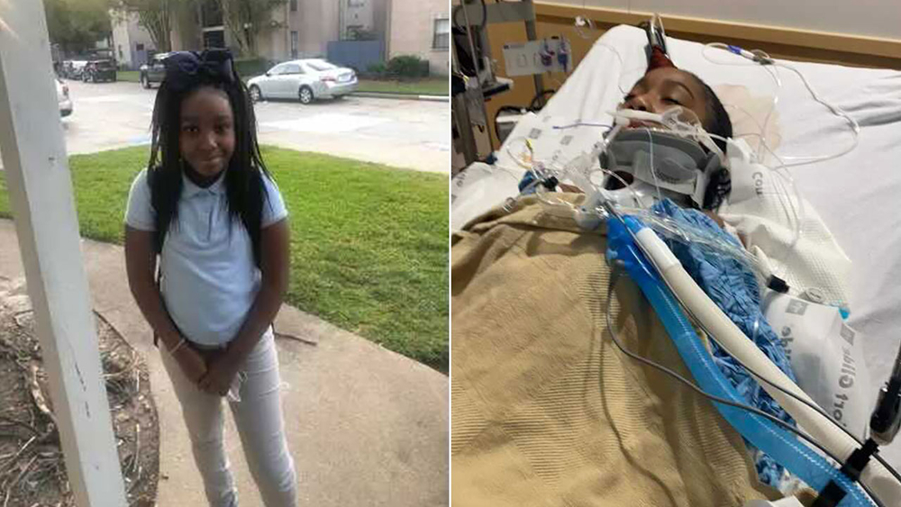 11-year-old hit by car while walking to bus fighting for her life