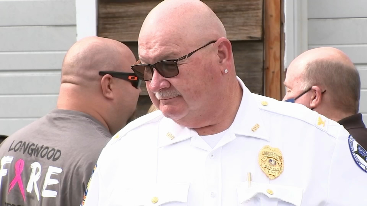 EMS chief celebrated with parade after 44 years of service