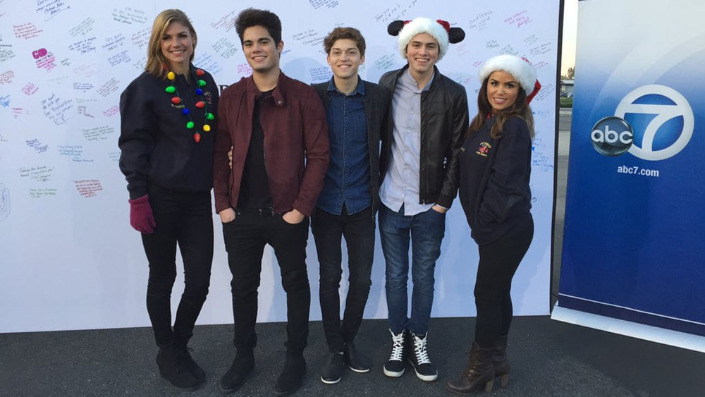Band Forever In Your Mind stops by Ontario Stuff-A-Bus toy drive