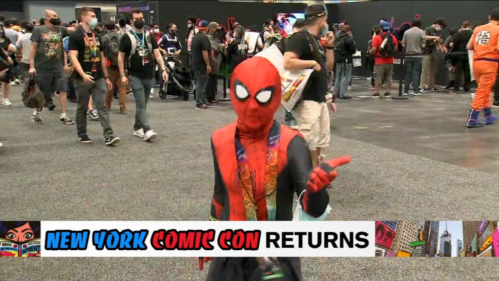 New York Comic Con is back in person at the Javits Center in Manhattan