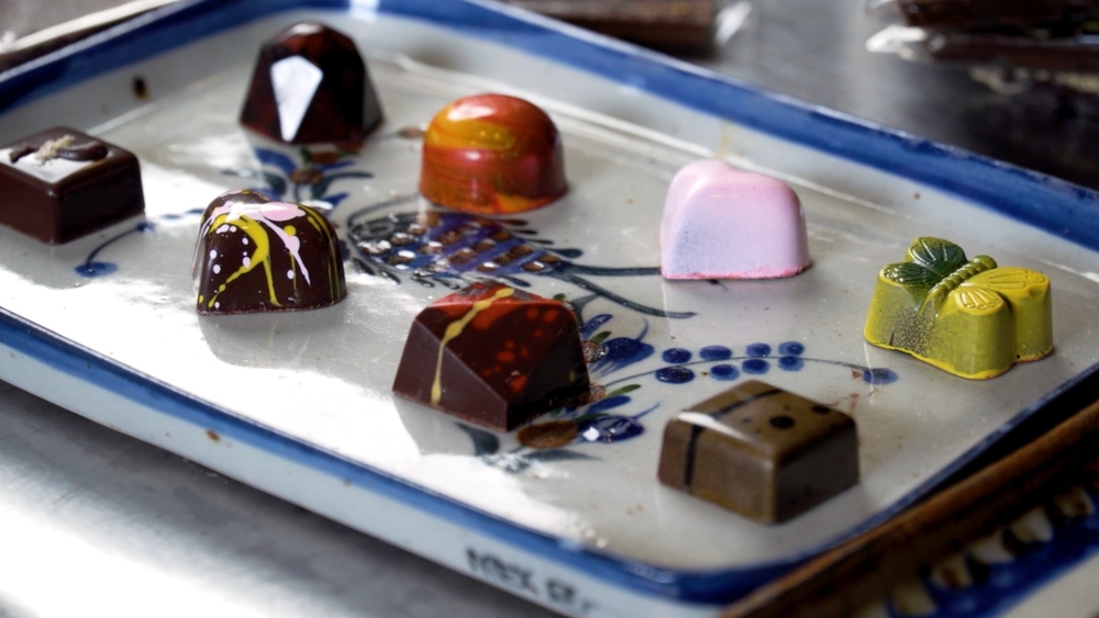 This shop relays the history of chocolate through your taste buds