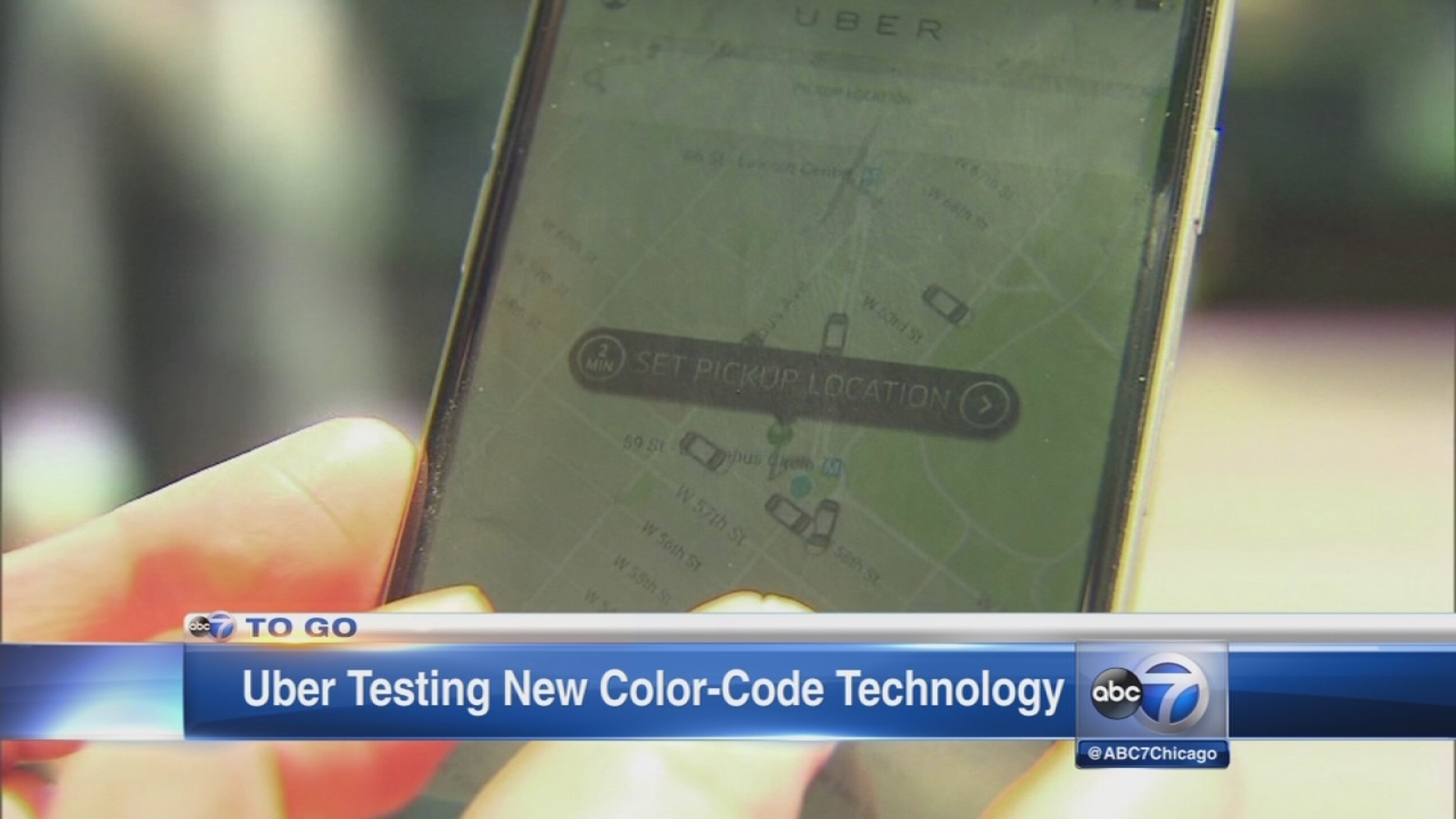 Uber tests color coded cars ABC7 Chicago