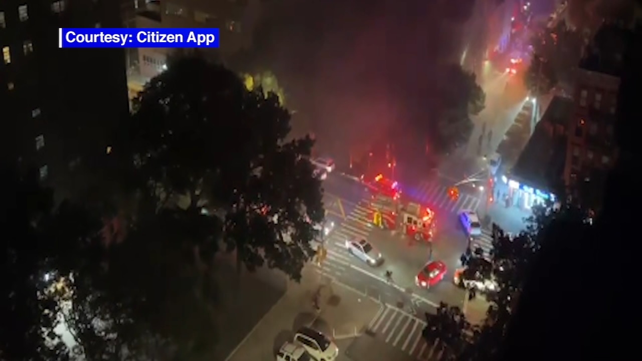 Fire tears through building in the Bronx