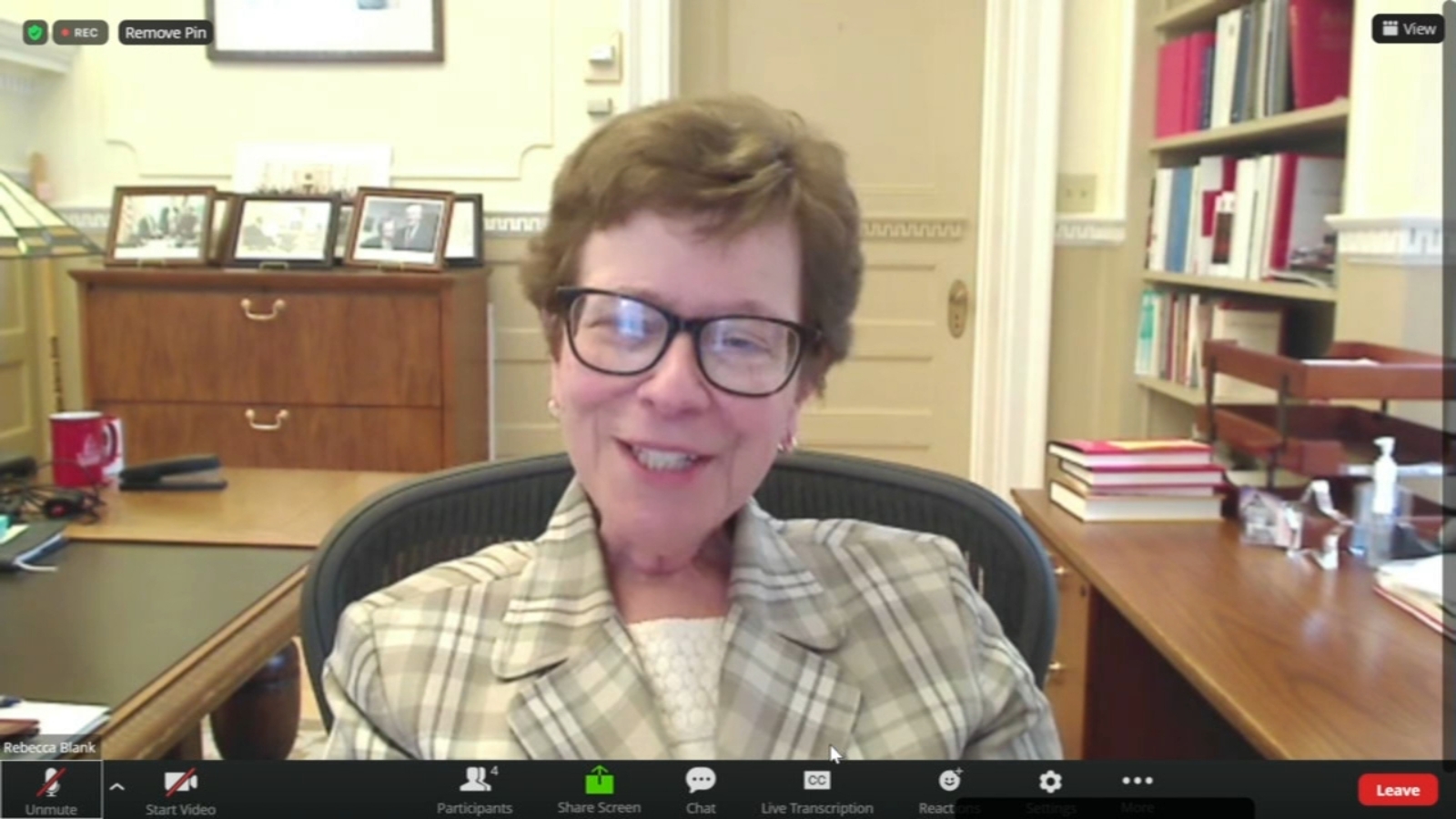 Northwestern University announces Rebecca Blank to 1st female