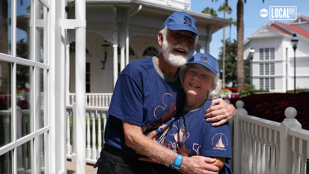Disney fans celebrate 50th wedding anniversary