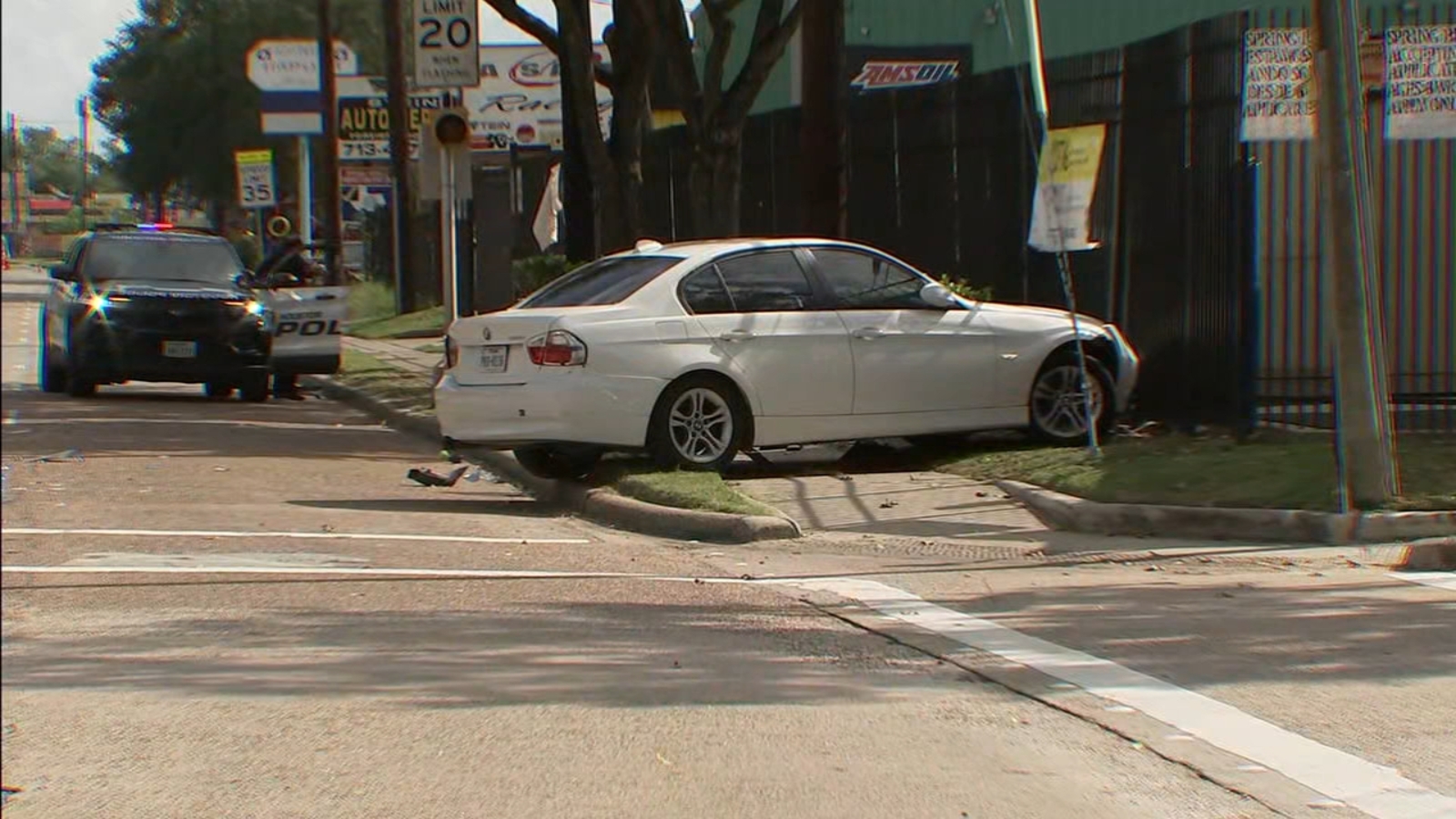 Houston crime Thieves may have been taking catalytic converter when