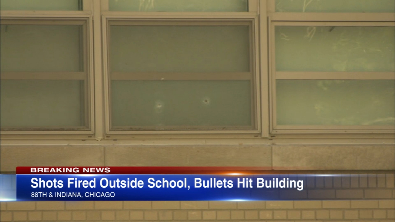Chicago elementary school hit by gunfire in Chatham