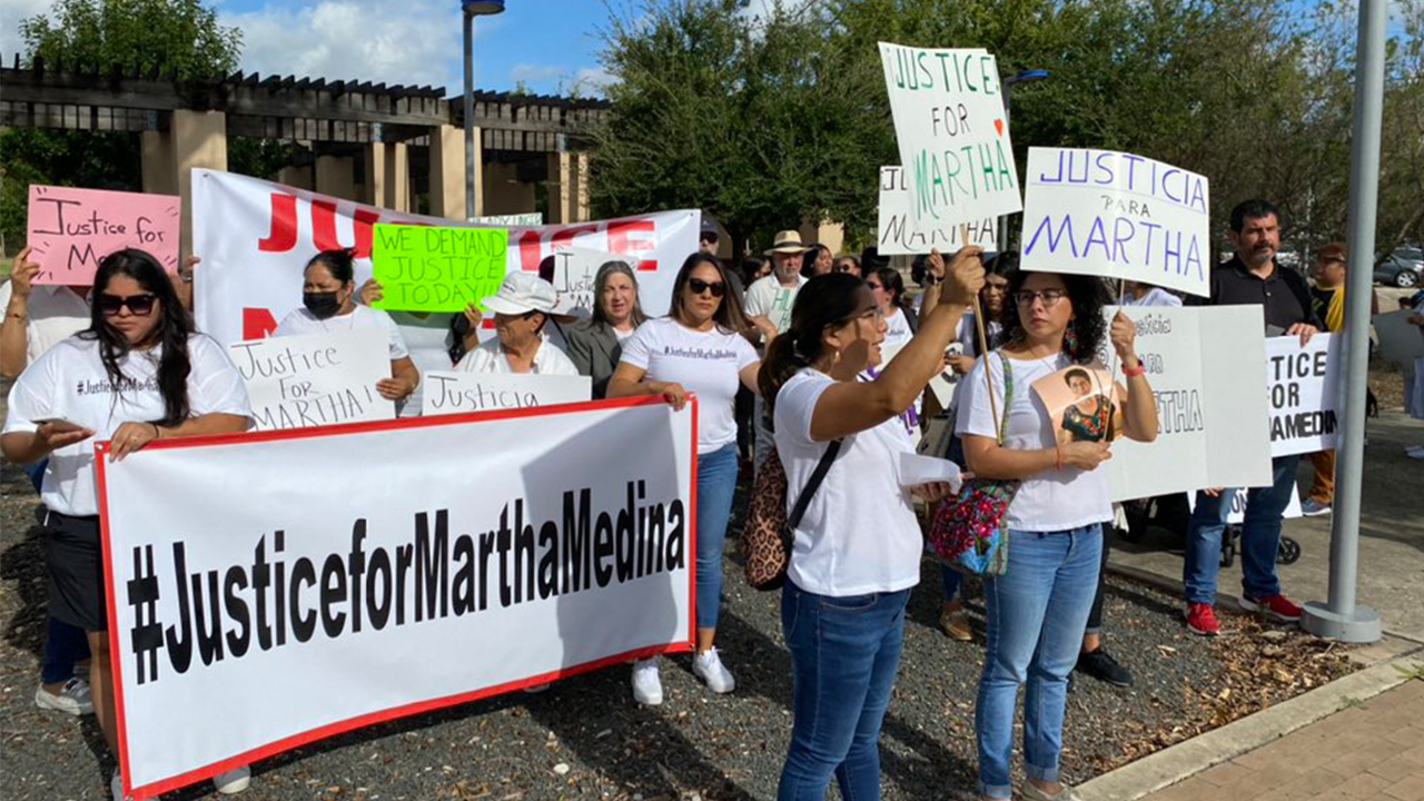 Marchers demand bond reform after woman's carjacking death