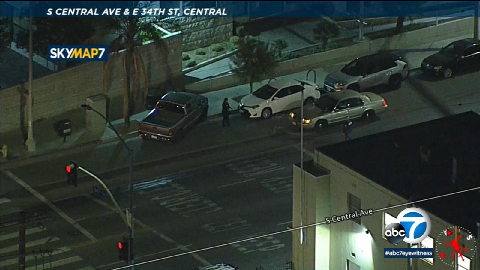 14-year-old suspect in custody after LAPD officer is shot, wounded ...