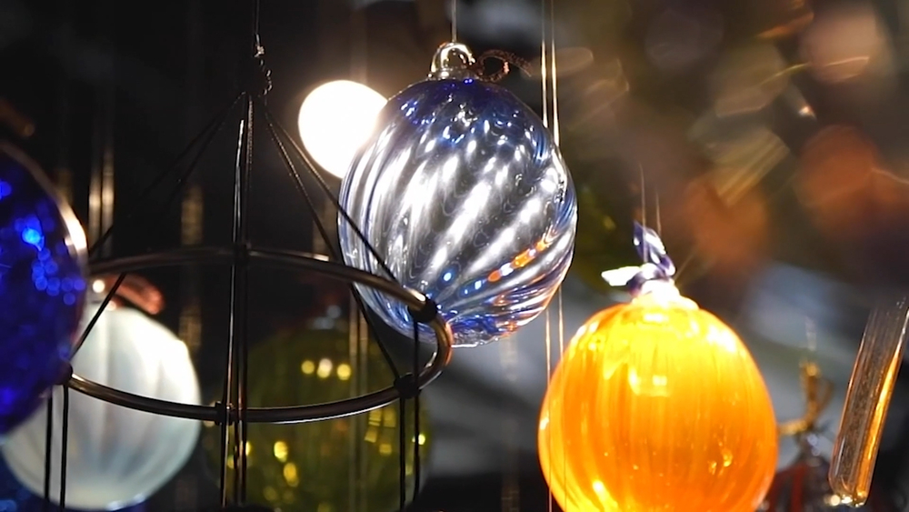 Taylor Backes glass studio is home to countless unique pieces of art