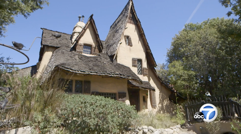 Take a tour of the Beverly Hills Witch's House for Halloween thrills