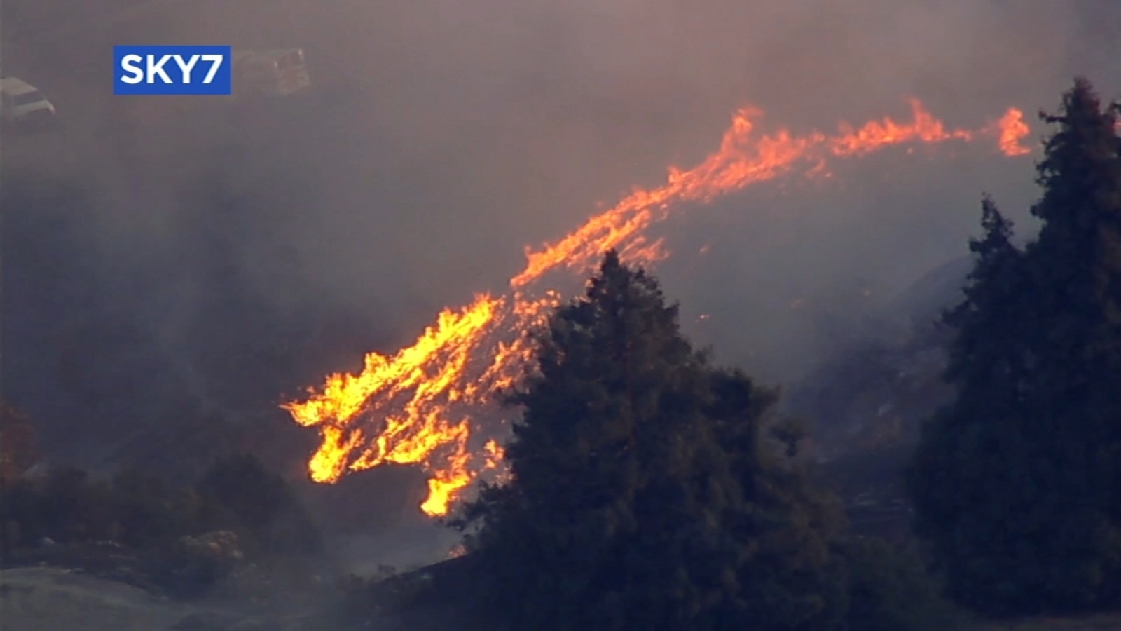 Estrada Fire in Santa Cruz County now 60 contained ABC7 San Francisco