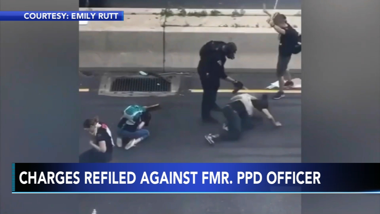 Charges refiled against fmr. officer accused of assaulting protesters