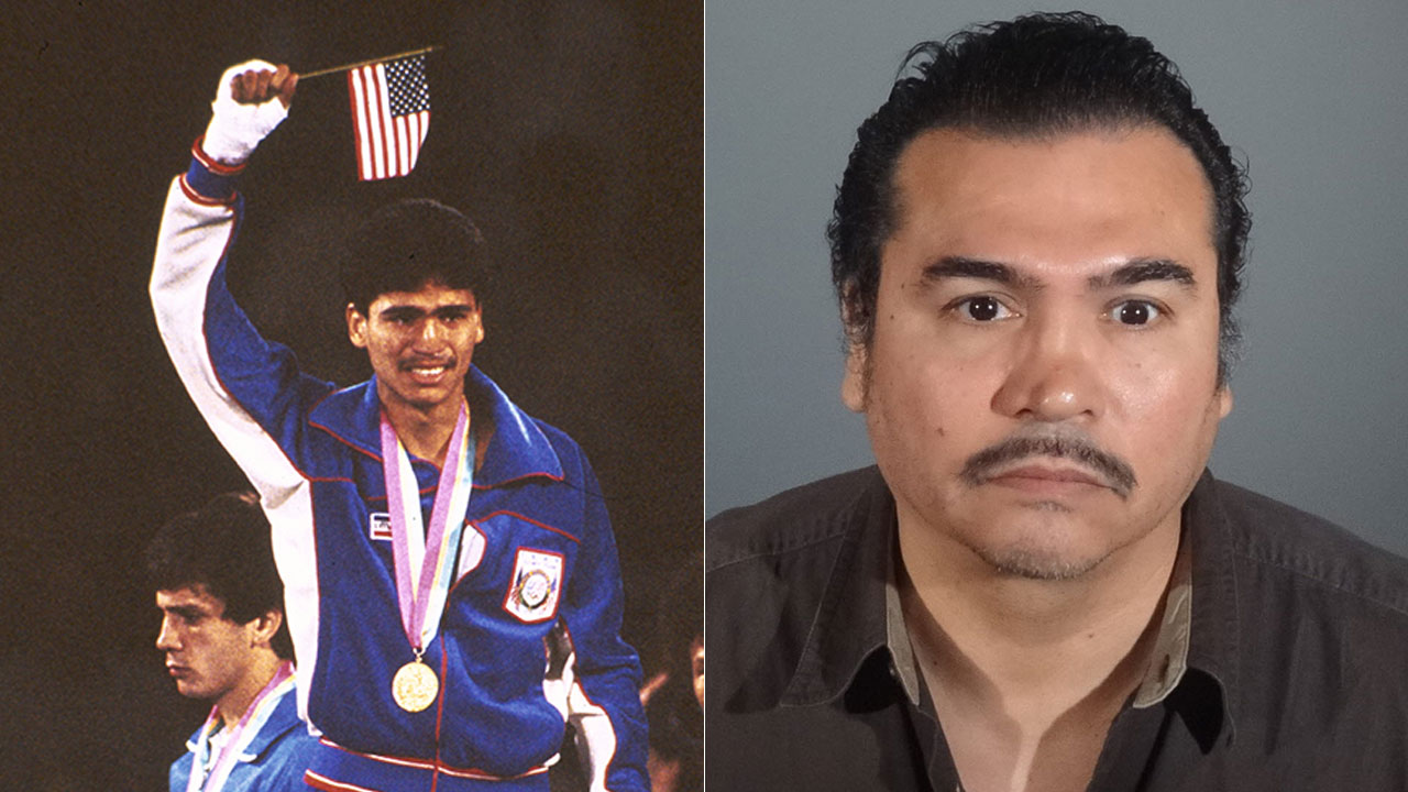 Ex-Olympic boxing champ pleads no contest for molesting 2 girls
