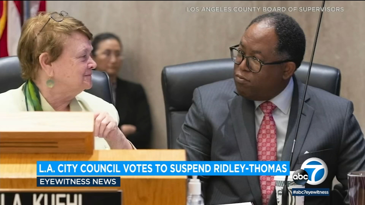 LA City Council votes to suspend Mark Ridley-Thomas from office