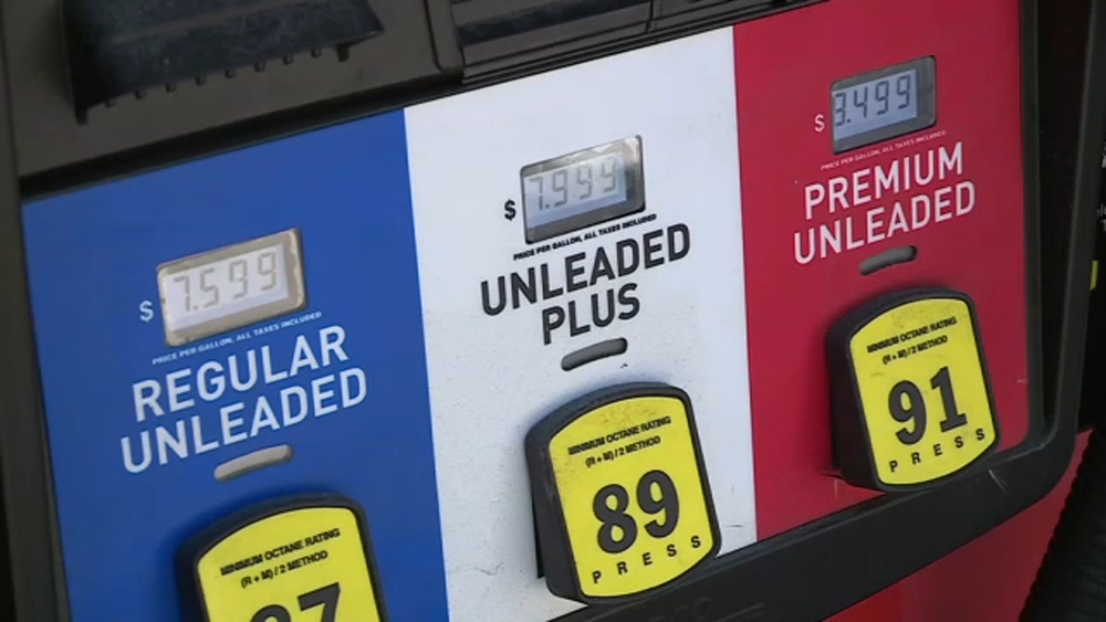 CA town sees gas prices hit over $7.50 a gallon