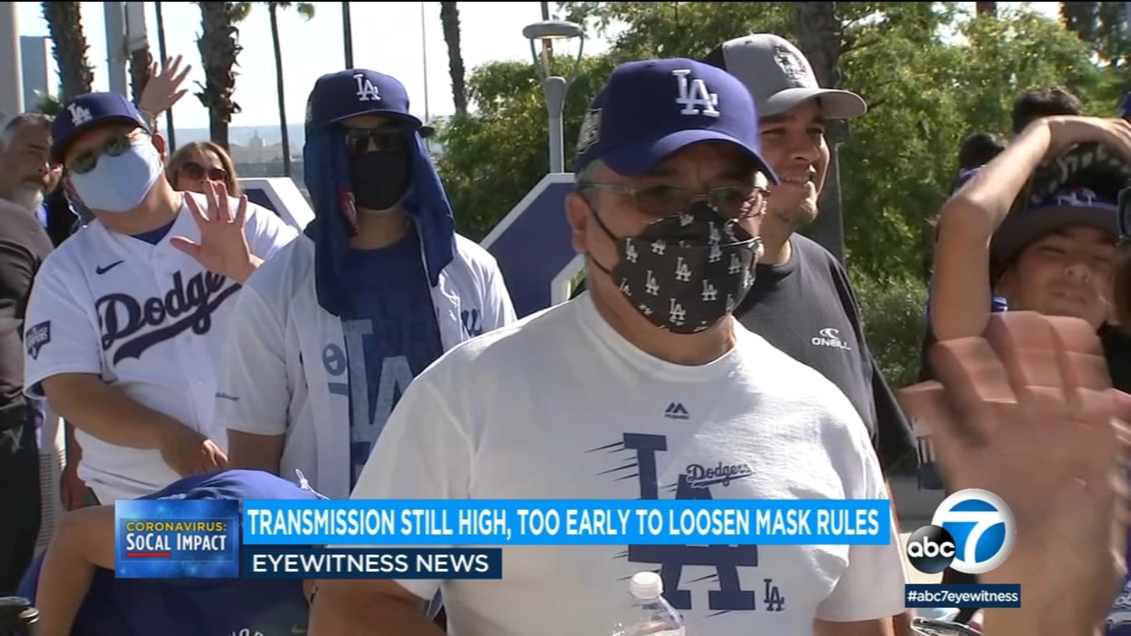 COVID transmission rate remains high in LA County; too early to loosen