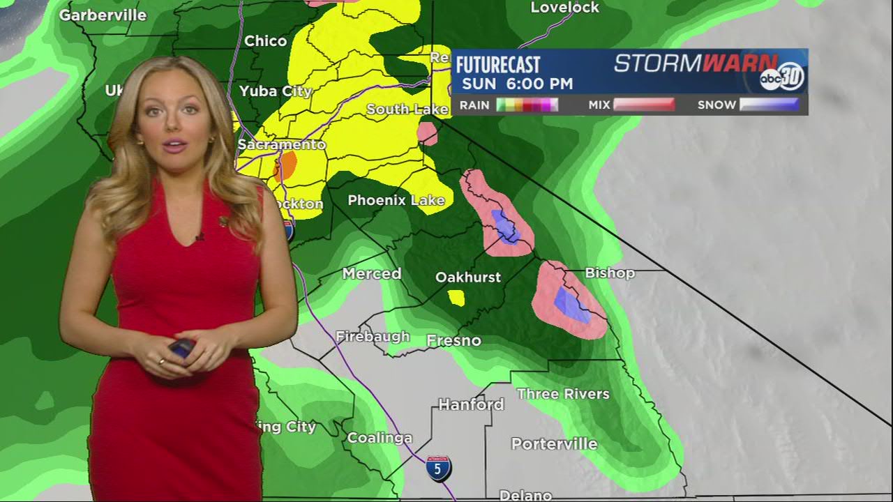 Tracking the atmospheric river: Here's when Central CA will see rain this weekend