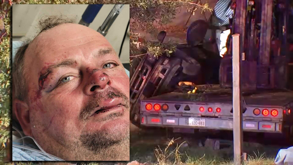 Woman killed, man trapped when stolen semi crashes into home