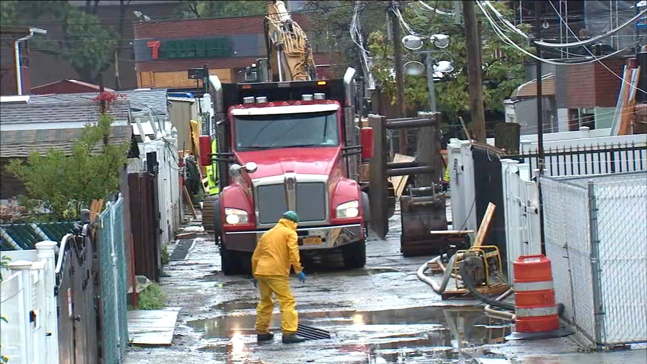 NYC feeling effects of powerful Nor'easter