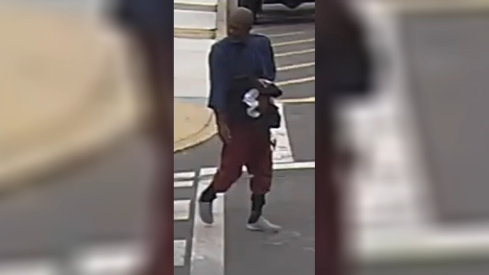 New video shows man wanted in attempted kidnapping on North 11th Street in Philadelphia 6abc