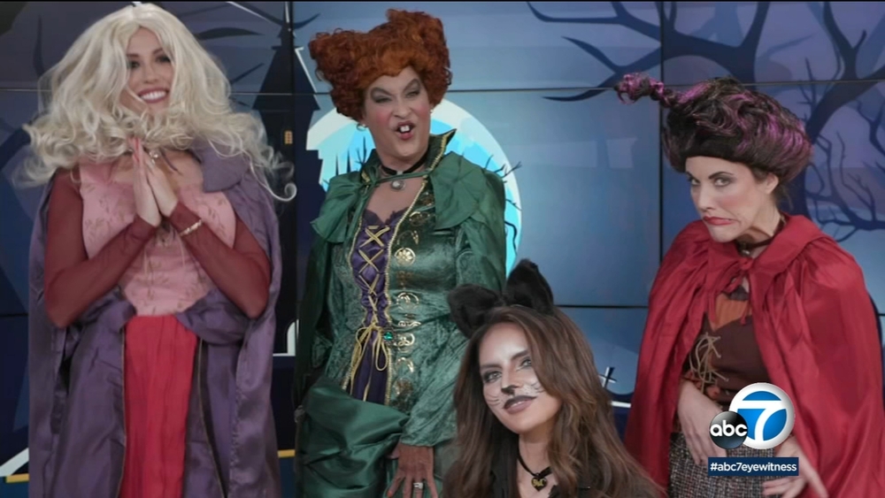 ABC7 Morning Show team unveils witching Halloween costumes