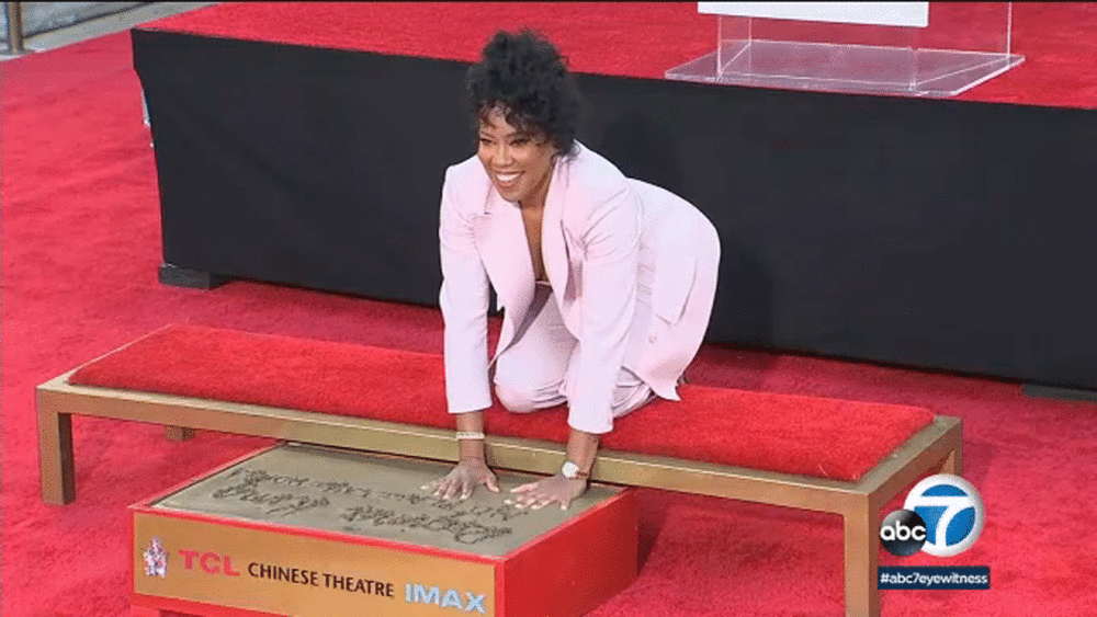 Regina King honored at Hollywood Walk of Fame ceremony