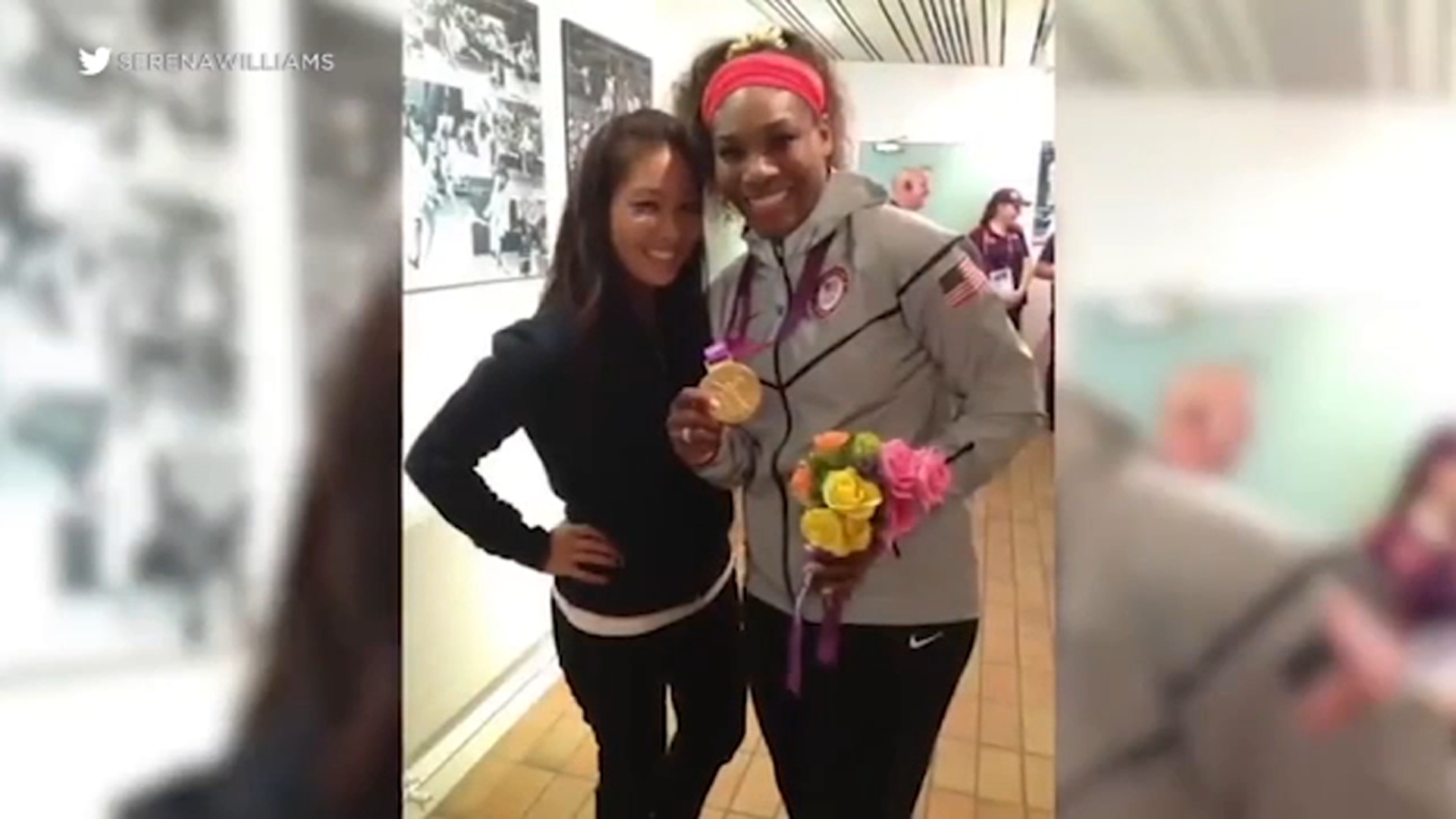 Pancreatic cancer patient gets big boost from friend Serena Williams