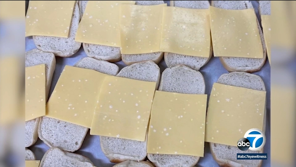 Moldy cheese allegedly served to Riverside Unified students