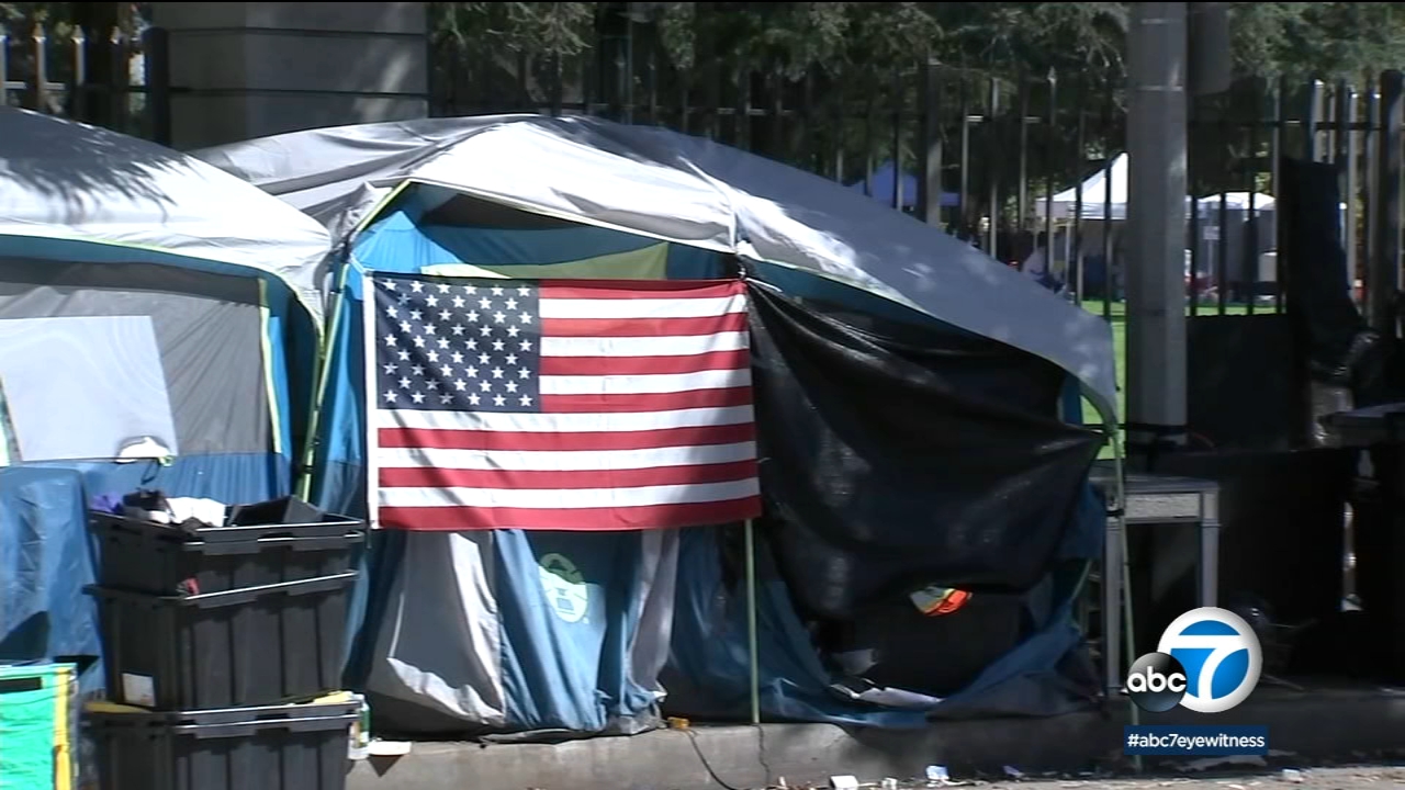 Efforts underway to house homeless vets before tents are cleared