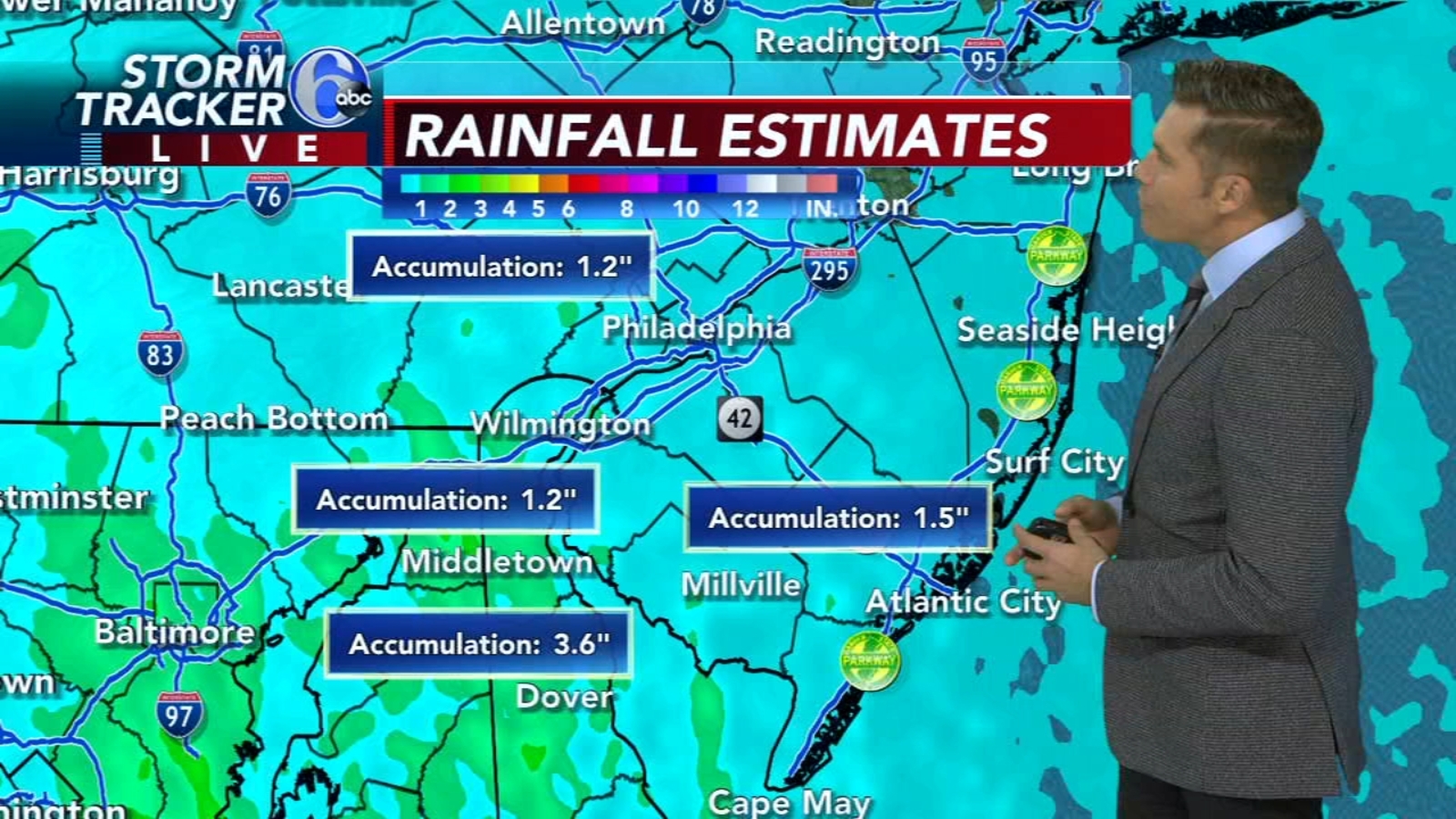 AccuWeather Wet & windy tonight, but conditions improve Saturday