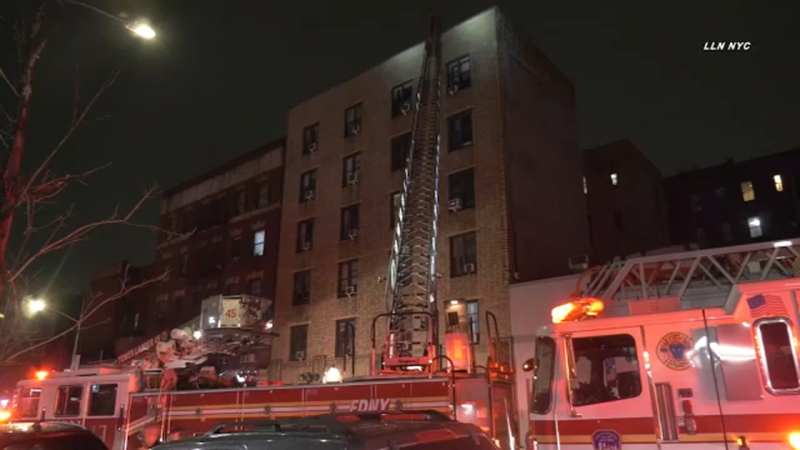 7yearold killed, woman critically injured in apartment fire in